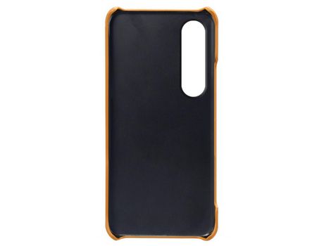 Funda para Sony Xperia 1 V Piel Sintética Naranja