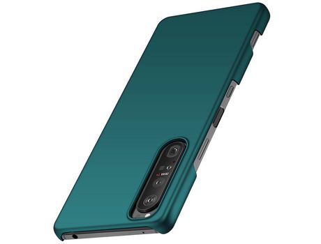 Funda para Sony Xperia 1 Iv Piel Sintética Verde