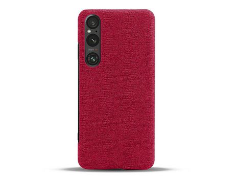 Funda para Sony Xperia 1 V Piel Sintética Rojo