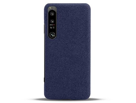Funda para Sony Xperia 1 Iv Piel Sintética Azul