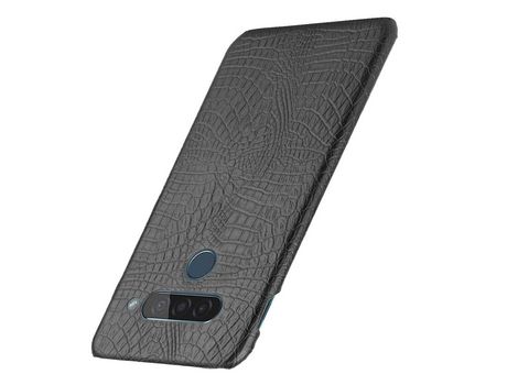 Funda para Lg Thinq, G8S Thinq Piel Sintética Negro