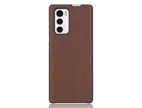 Funda para Lg Wing 5G Piel Sintética Marrón