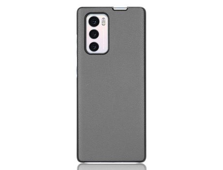 Funda para Lg Wing 5G Piel Sintética Gris