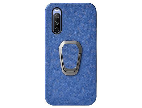 Funda para Sony Xperia 10 Iv Piel Sintética Azul