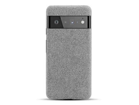 Funda para Google Pixel 6 Pro Piel Sintética Gris