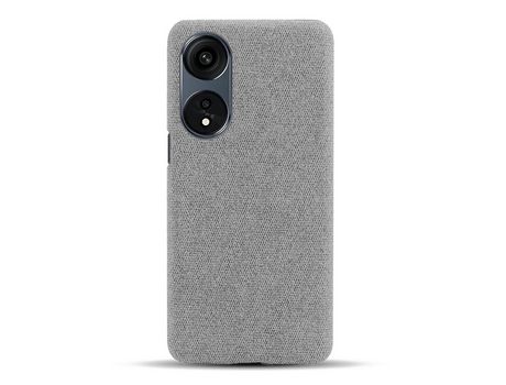 Funda para Oppo Piel Sintética Gris