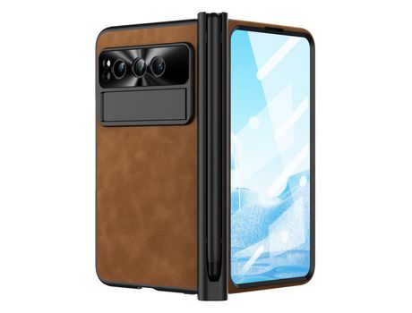 Funda para Google Pixel Fold Piel Sintética Marrón