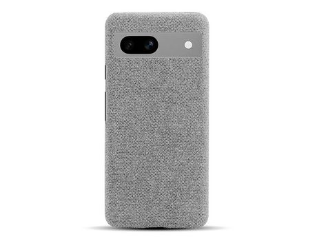 Funda para Google Pixel 7A Piel Sintética Gris