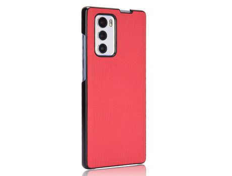Funda para Lg Wing 5G Piel Sintética Rojo