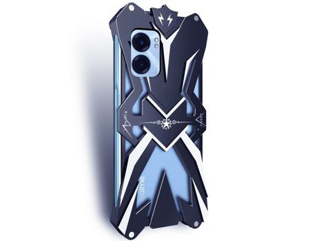 Funda para Realme Aluminio Plateado