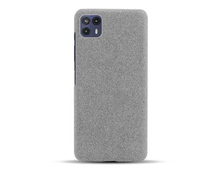 Funda para Moto G50 5G KSQ Piel Sintética Gris