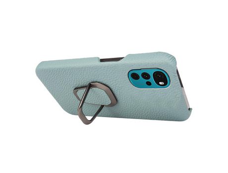 Funda para Moto G22 Piel Sintética Azul
