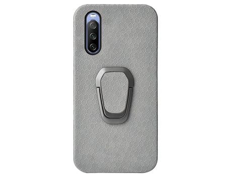 Funda para Sony Xperia 10 Iv Piel Sintética Gris