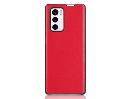 Funda para Lg Wing 5G Piel Sintética Rojo
