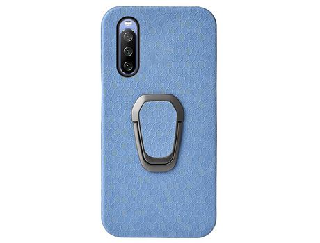 Funda para Sony Xperia 10 Iv Piel Sintética Azul