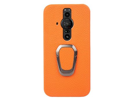 Funda para Sony Xperia Pro, Xperia, Xperia Pro-I Piel Sintética Amarillo