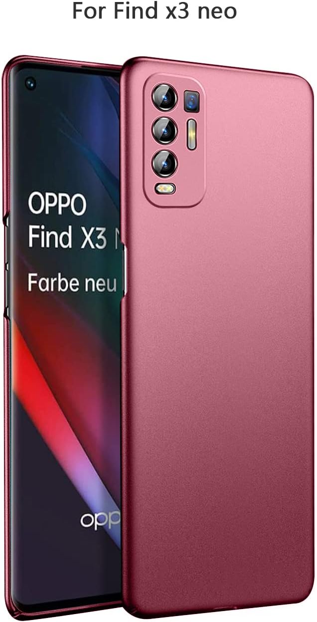 Funda Oppo Find X3 Neo 5G HONGWE. (Negro)