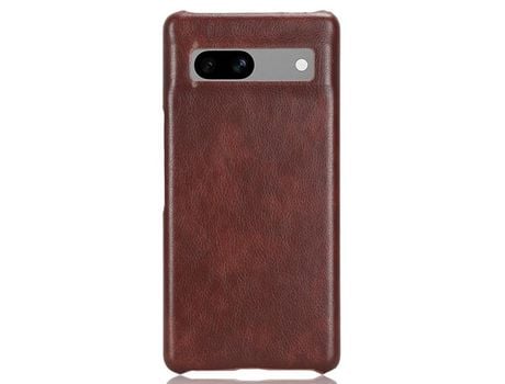 Funda para Google Pixel 7A Piel Sintética Marrón
