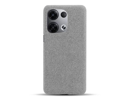 Funda para Oppo Piel Sintética Gris