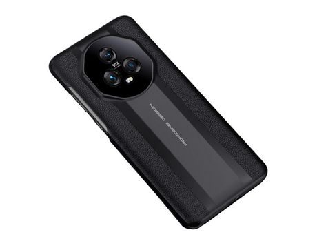 Funda para Honor Magic5 Piel Sintética Negro