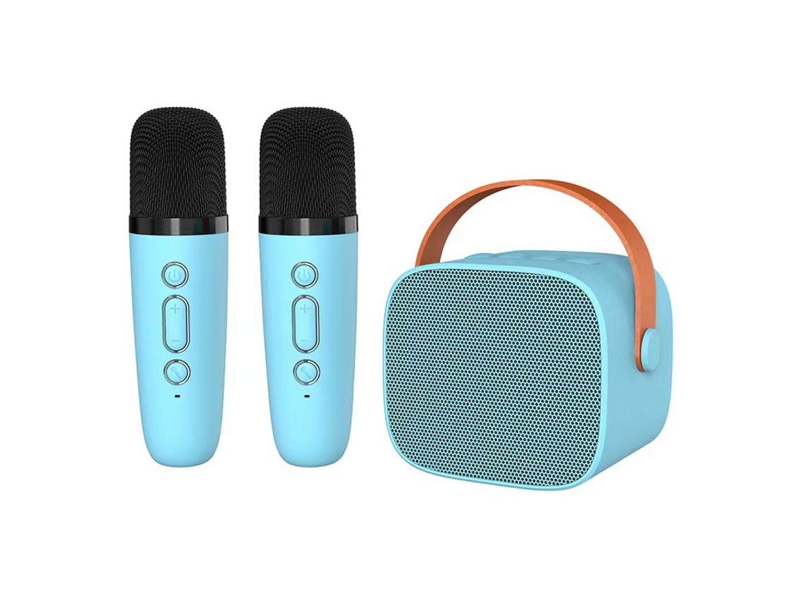 CUICH Juego de micrófono de karaoke con altavoz inalámbrico Bluetooth