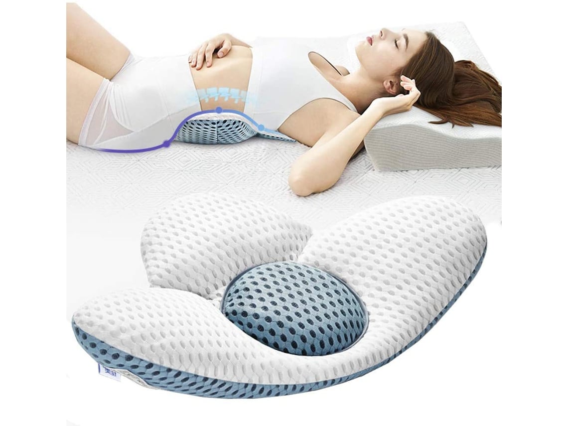 Almohada Lumbar Ortopédica La Espalda Aliviar Sueño Dolor Cintura