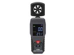 Medidor De Velocidad Del Viento Digital Portátil Smart Sensor St9606 Con Pantalla Lcd Y Alarma Automática.