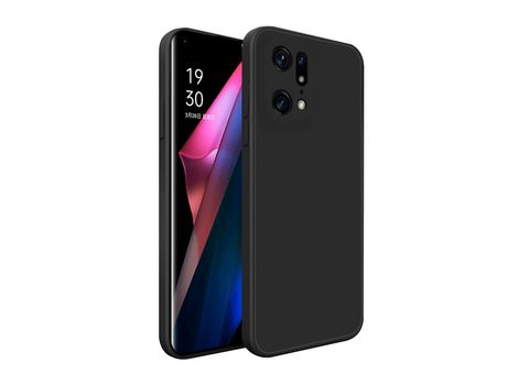 Funda para Oppo Find X5 Pro 5G PHONE CARE Silicona Líquida Negro
