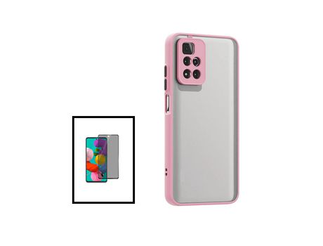 Protector de Pantalla para Xiaomi Redmi Note 11 Pro Plus, Redmi Note 11 Pro+ PHONE CARE Rosa