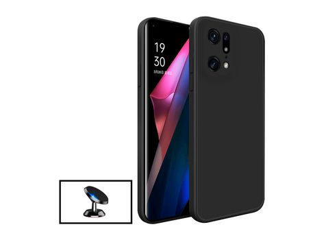 Funda para Oppo Find X5 Pro 5G PHONE CARE Silicona Líquida Negro