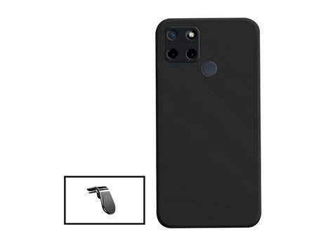 Funda para Realme Narzo 50A PHONE CARE Silicona Líquida Negro