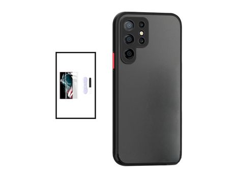 Protector de Pantalla para Samsung Galaxy S22 Ultra/S22 Ultra 5G PHONE CARE Vidrio Negro