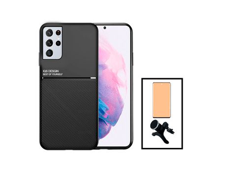 Funda para Samsung Galaxy S22+/S22 5G PHONE CARE Vidrio Templado Premium Negro