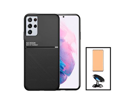 Funda para Samsung Galaxy S22+/S22 5G PHONE CARE Vidrio Templado Premium Negro