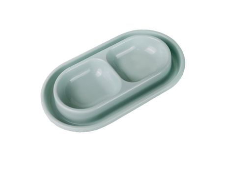 Tazón de comida para perros y gatos cuencos de agua y comida plato para perros y gatos pequeños y medianos ELKUAIE