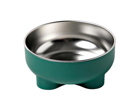 ELKUAIE Cuencos de comida y agua para mascotas, comedero antivómitos para perros y gatos, protege la columna vertebral de las mascotas
