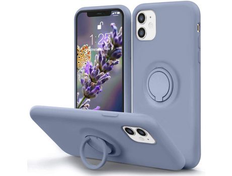 Funda para iPhone 11 ELKUAIE Gris