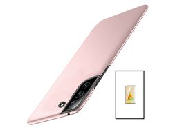 Protector de Pantalla para Samsung Galaxy S23 Plus/S23+ PHONECARE Vidrio Templado Rosa