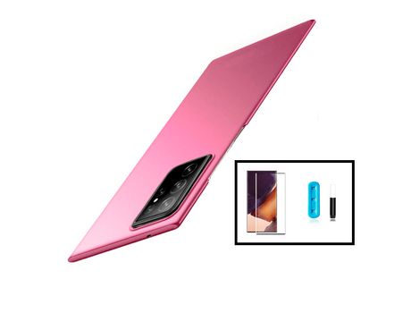 Protector de Pantalla para Samsung Galaxy S22 Ultra/S22 Ultra 5G PHONE CARE Vidrio Rosa