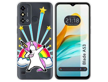 Funda para ZTE Blade A53 TUMUNDOSMARTPHONE de Silicona-Multicolor