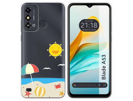 Funda para ZTE Blade A53 TUMUNDOSMARTPHONE de Silicona-Multicolor