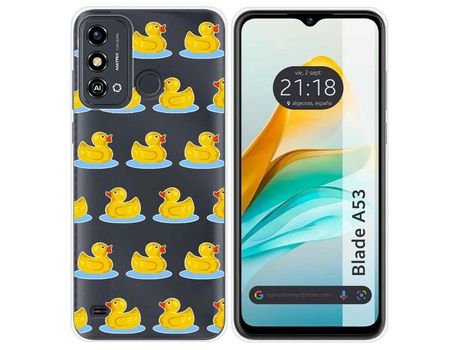 Funda para ZTE Blade A53 TUMUNDOSMARTPHONE de Silicona-Multicolor