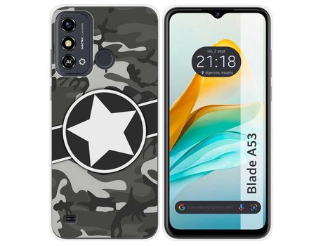 Funda para ZTE Blade A53 TUMUNDOSMARTPHONE de Silicona-Multicolor