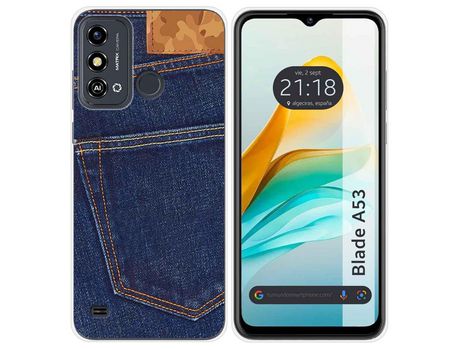 Funda para ZTE Blade A53 TUMUNDOSMARTPHONE de Silicona-Multicolor