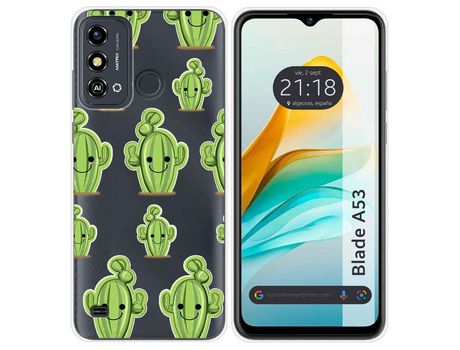 Funda para ZTE Blade A53 TUMUNDOSMARTPHONE de Silicona-Multicolor