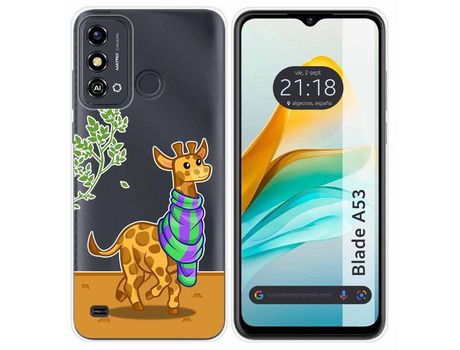 Funda para ZTE Blade A53 TUMUNDOSMARTPHONE de Silicona-Multicolor