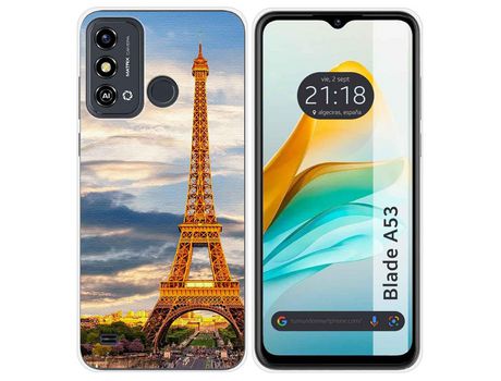 Funda para ZTE Blade A53 TUMUNDOSMARTPHONE de Silicona-Multicolor