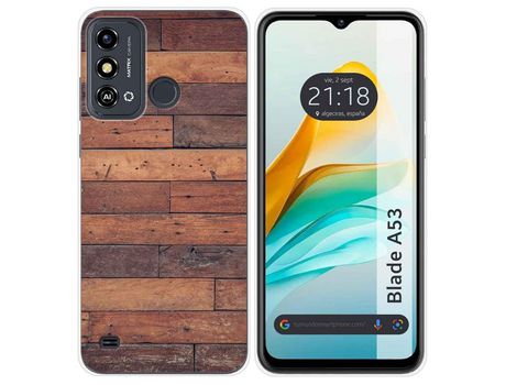 Funda para ZTE Blade A53 TUMUNDOSMARTPHONE de Silicona-Multicolor