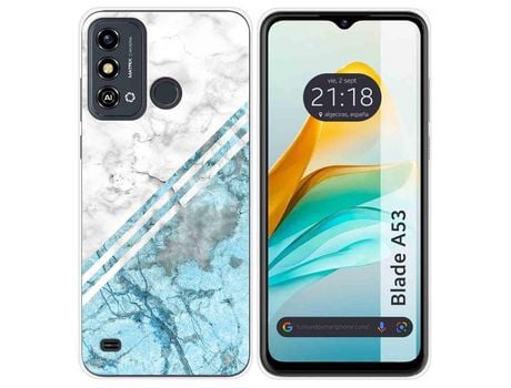 Funda para ZTE Blade A53 TUMUNDOSMARTPHONE de Silicona-Multicolor