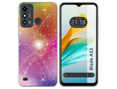 Funda para ZTE Blade A53 TUMUNDOSMARTPHONE de Silicona-Multicolor